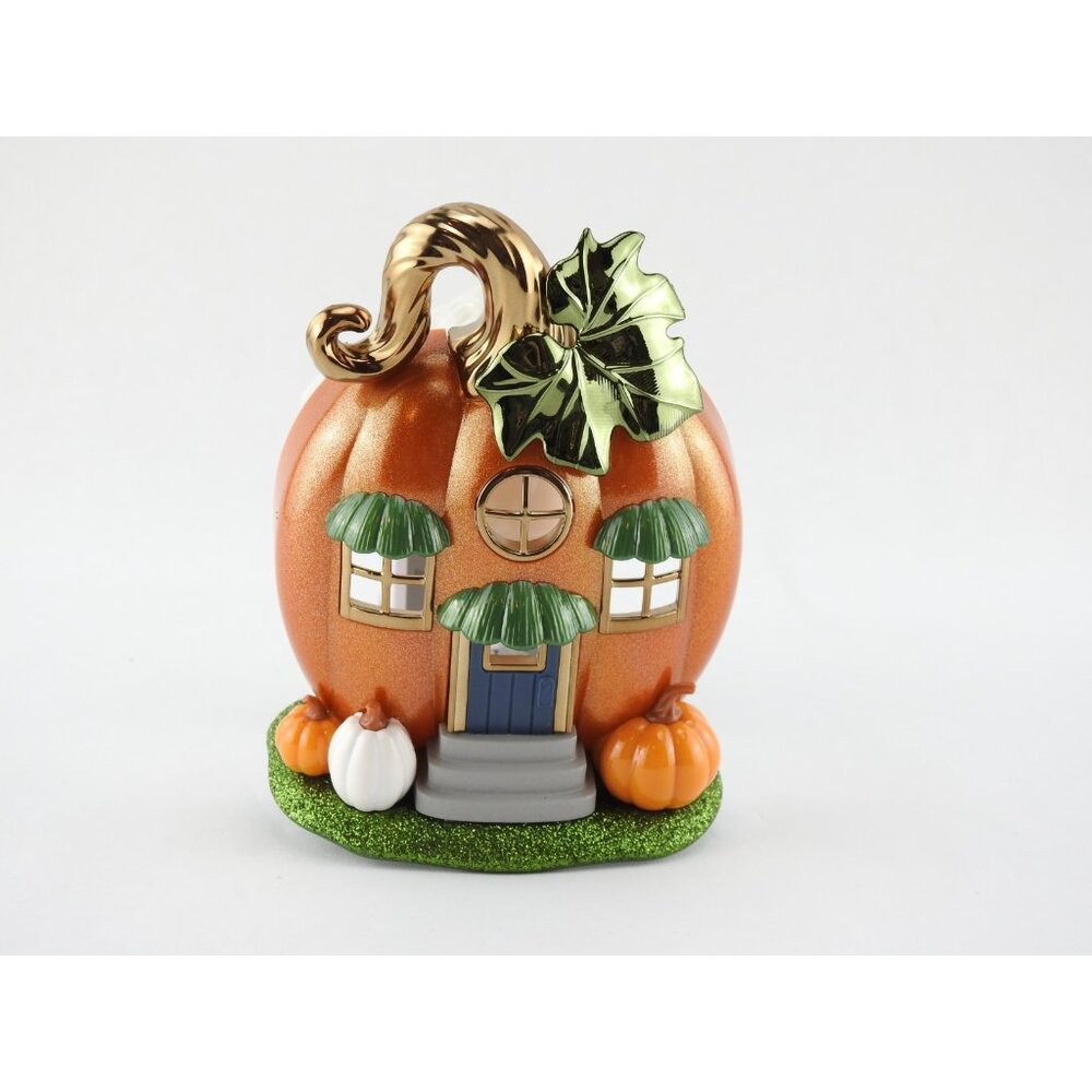 New Bath Body Works Pumpkin House Fall Wallflower Plug Halloween Nightlight